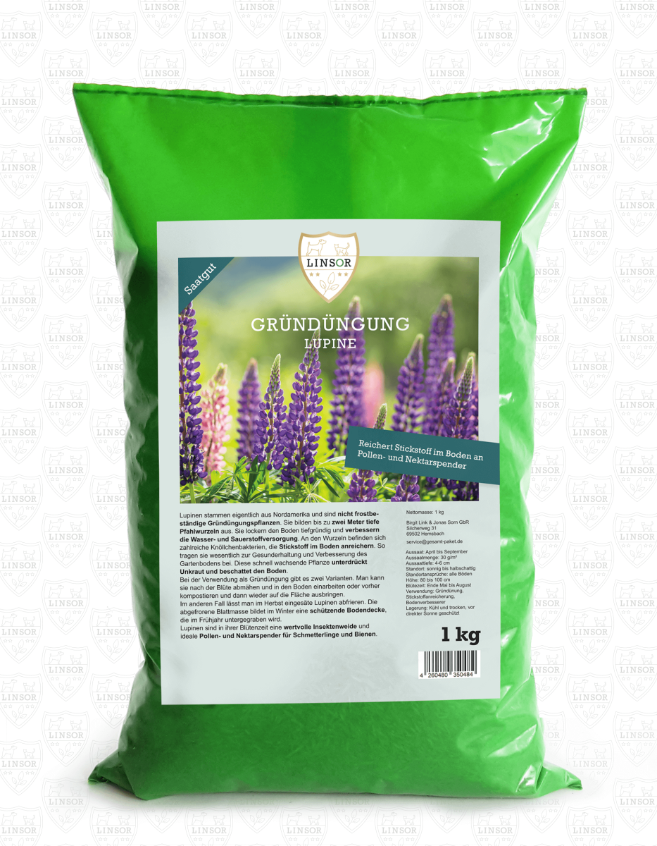 Linsor Lupine Grndnger 1kg