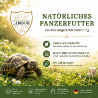 Schildkrötenfutter - Panzerfutter 750g